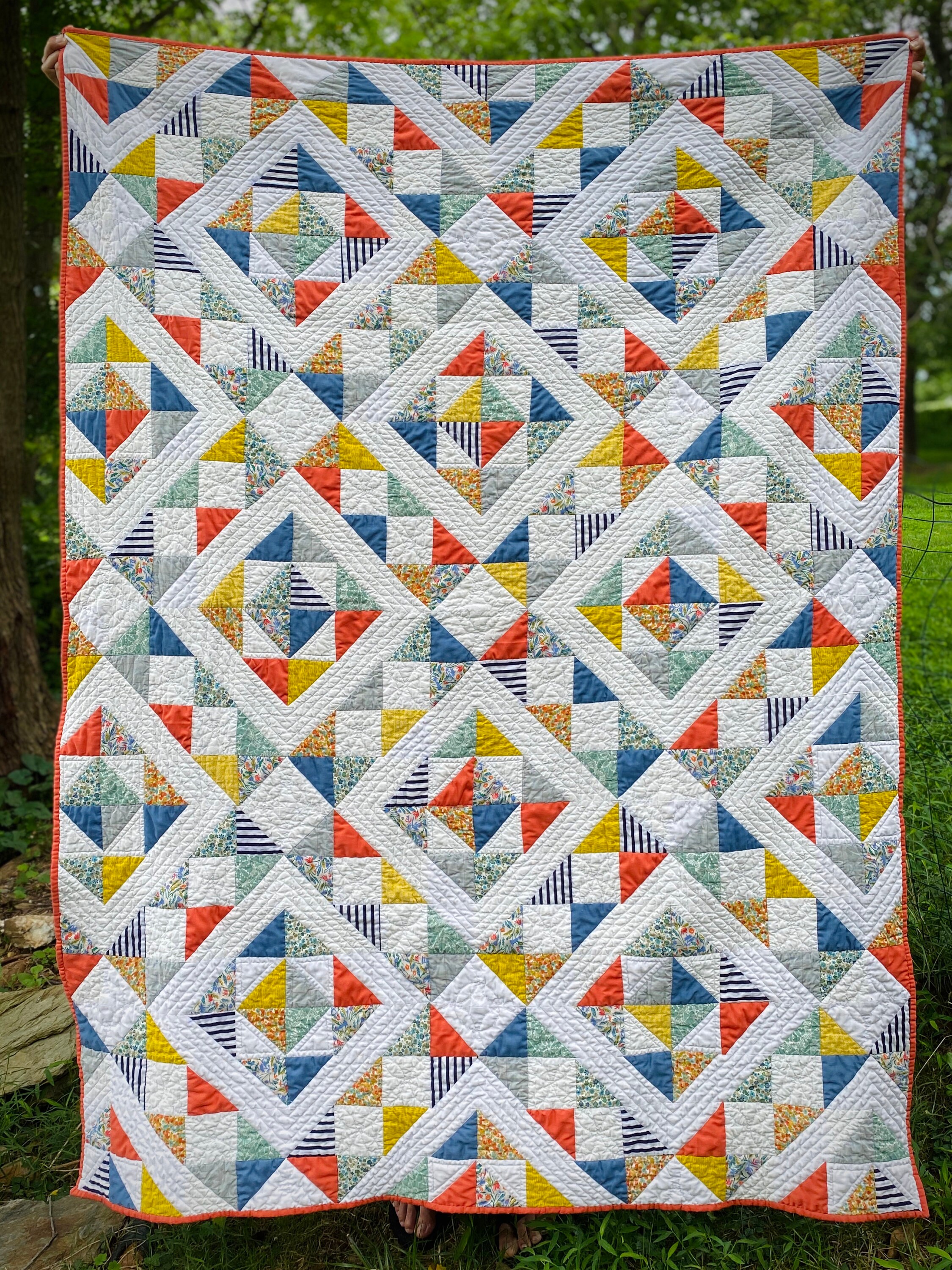 Ocean Prism Quilt Pattern Etsy