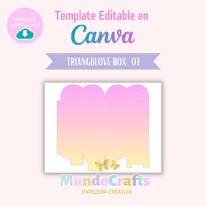 Plantilla de Caja Editable en Canva, Marco de caja editable en Canva