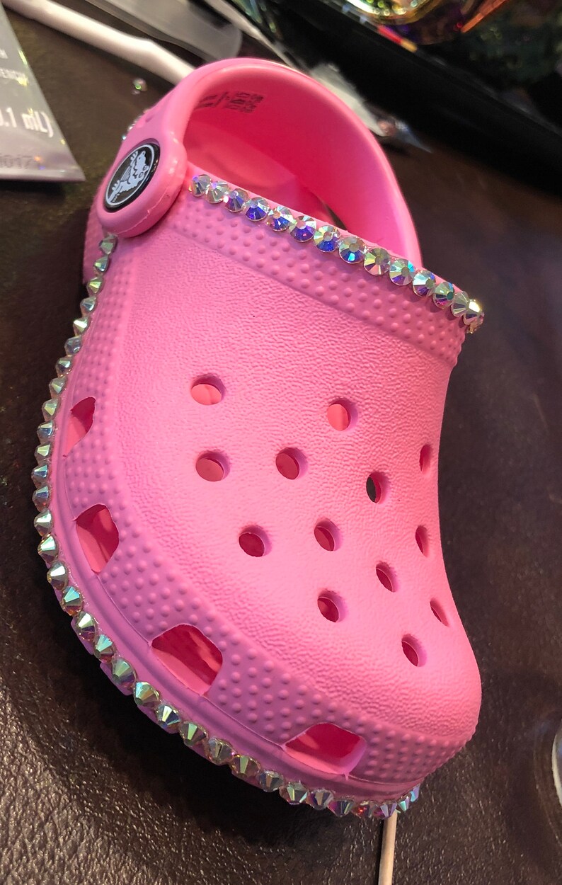 Custom Bedazzled Crocs  Etsy