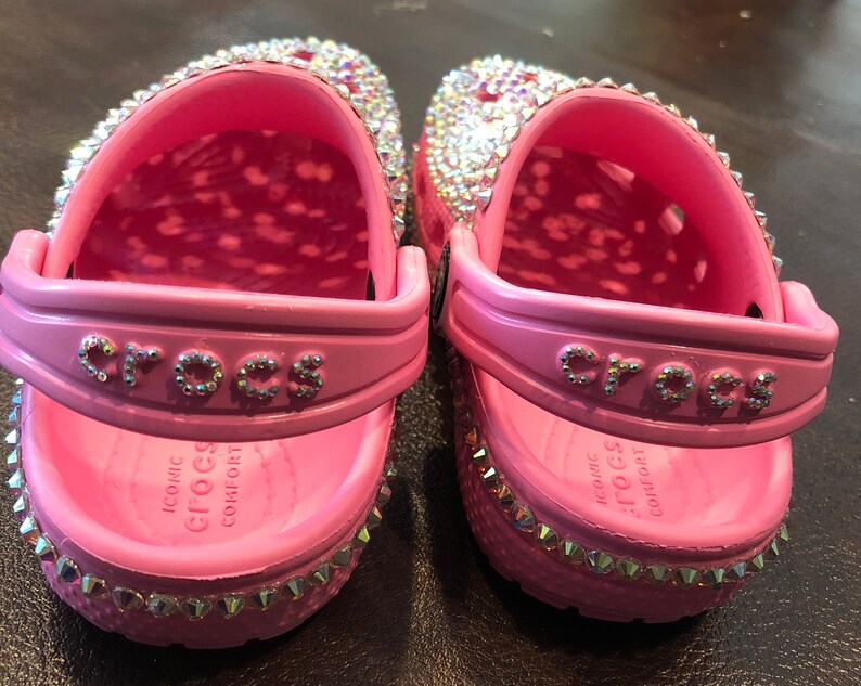 Custom Bedazzled Crocs  Etsy