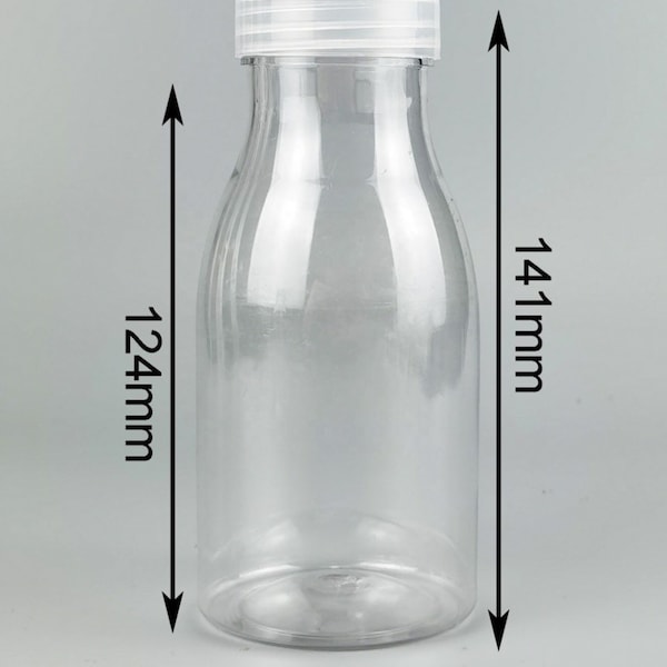 Plastic Milk Bottles Etsy