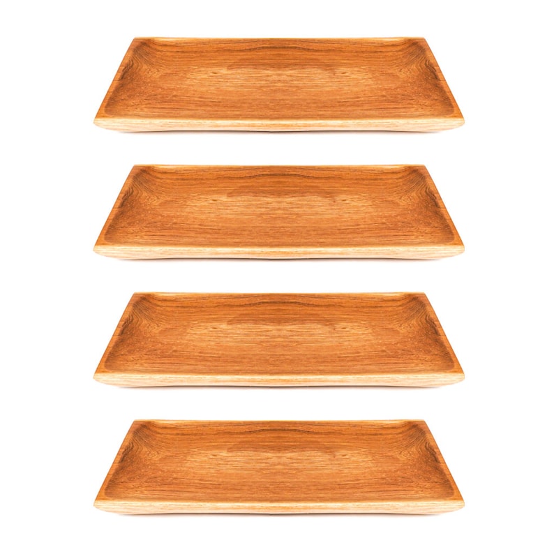 Rainforest Bowls Teak Wood Plate