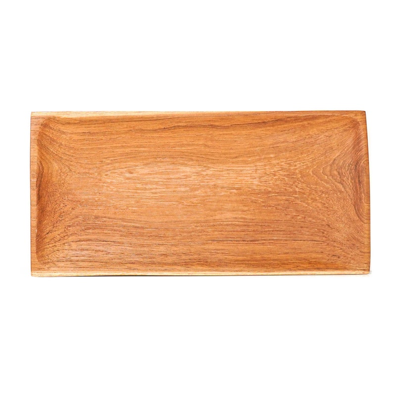 Rainforest Bowls Teak Wood Plate - Thumbnail 3