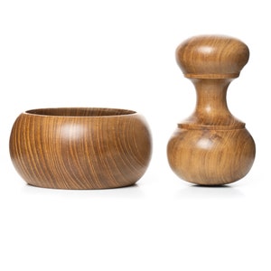 Round Thin Rim Mortar and Pestle