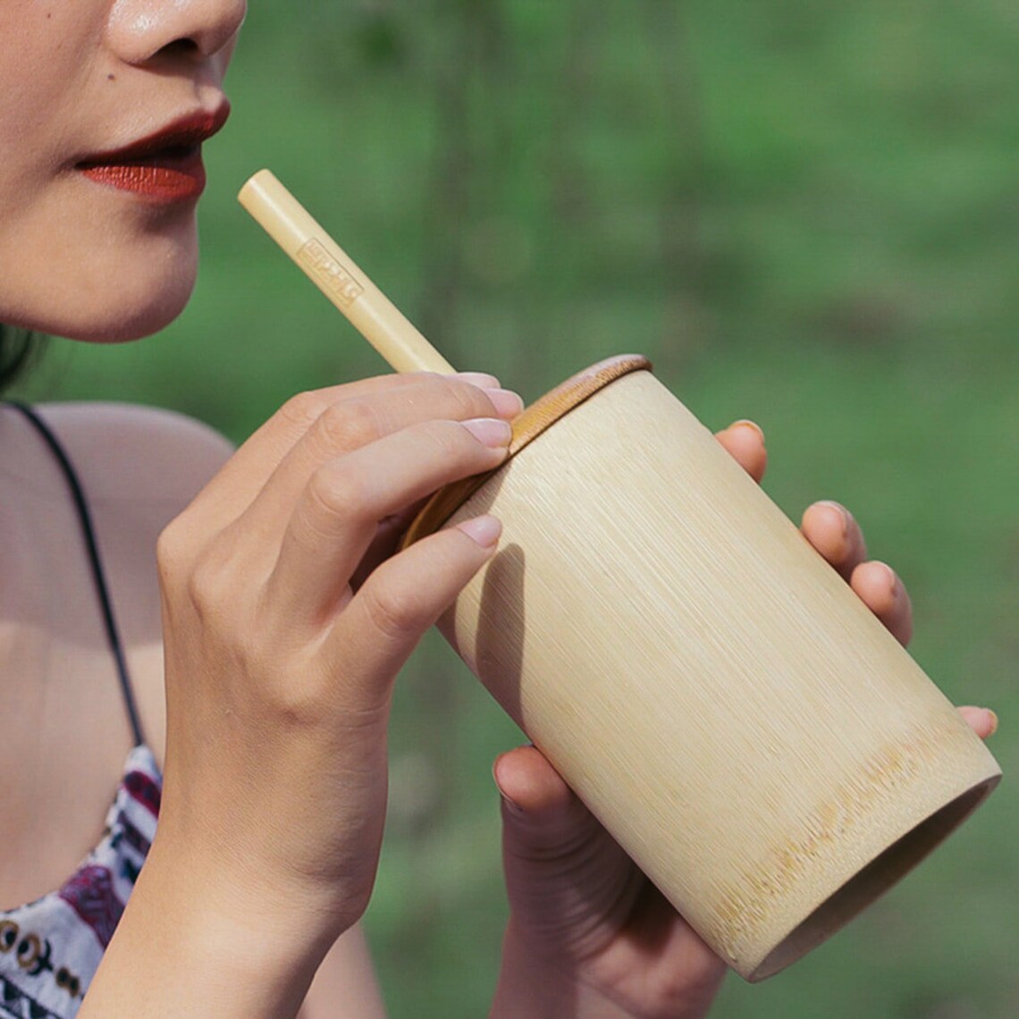 Bamboo Tumbler Sustainably Crafted from Natural Bamboo Etsy