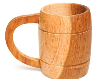 Teak Wood Mug