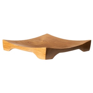 Stackable Square Chuzara Dinner Teak Wood Plate