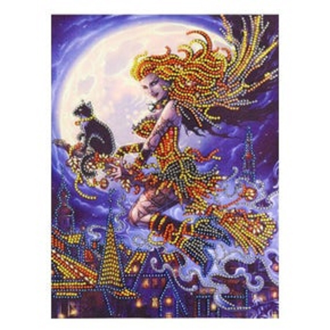 DIY Diamond Painting Kits Partial Drill Etsy