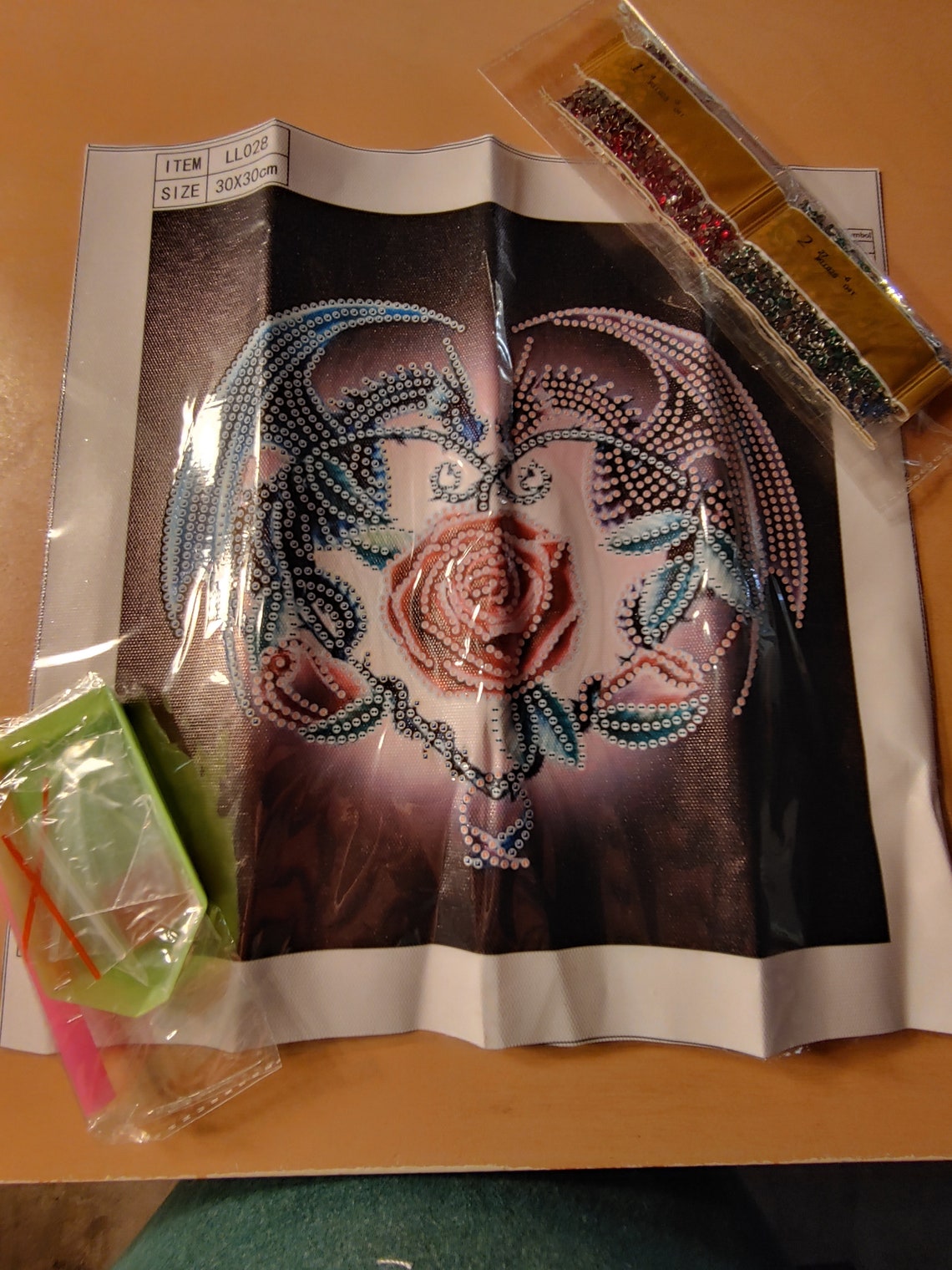 DIY Diamond Painting Kits Partial Drill Etsy