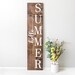Summer Welcome Sign, Spring Sign, Modern Farmhouse Porch Sign ...