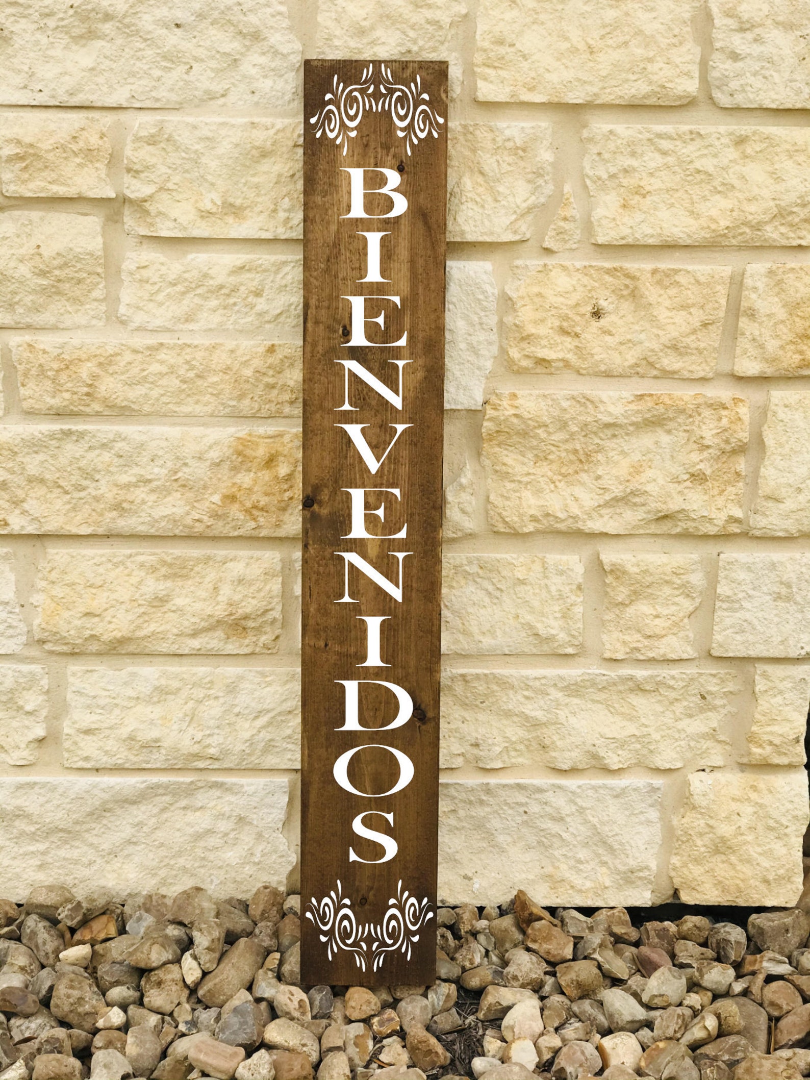 Bienvenidos Sign Spanish Sign Porch Etsy
