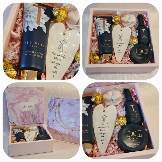 Ted Baker Midnight Bloom Gift Box and Matching Gift Bag Etsy