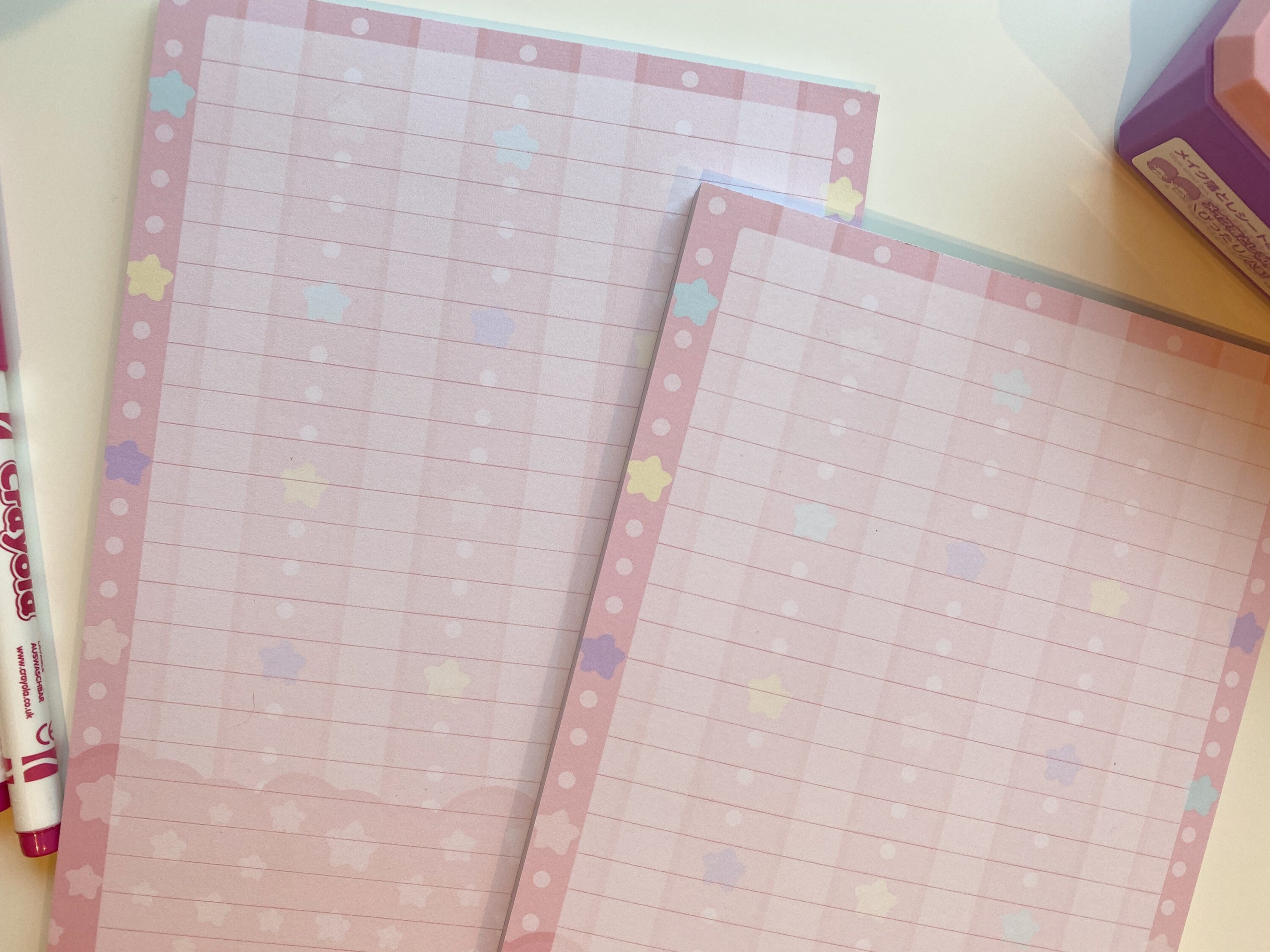 stationery Kiki and Lala acnh writing animal crossing penpals Sanrio