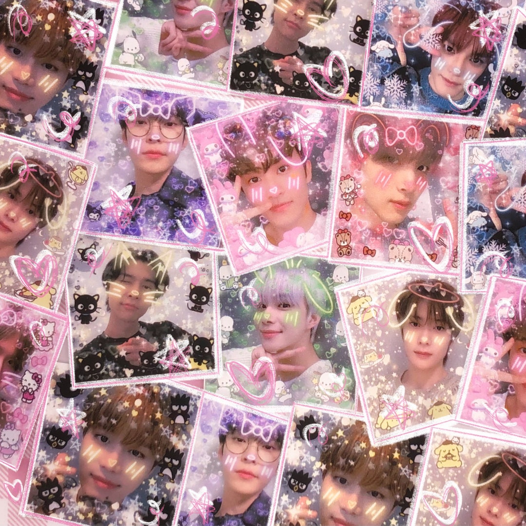 Nct 127 Purikura Stickers Kpop Stickers Nct 127 Kpop Stickers Matte Sticker Papermailing