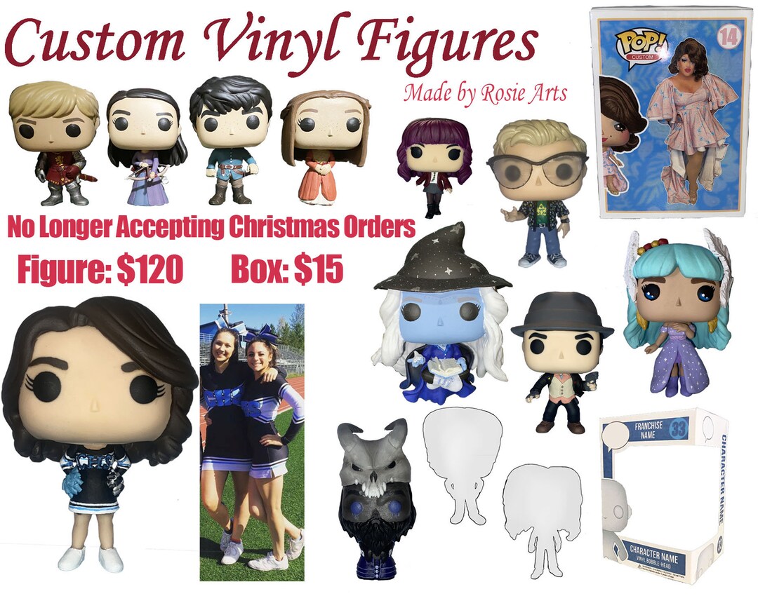 Custom Vinyl Figures Etsy