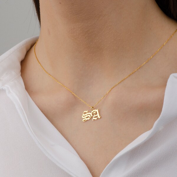 Two initial necklace clearance