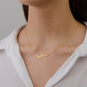 Gold Name Necklace , Name Necklace , Personalized name necklace , Name necklace , Personalized jewelry , Personalized Gift , Christmas Gift