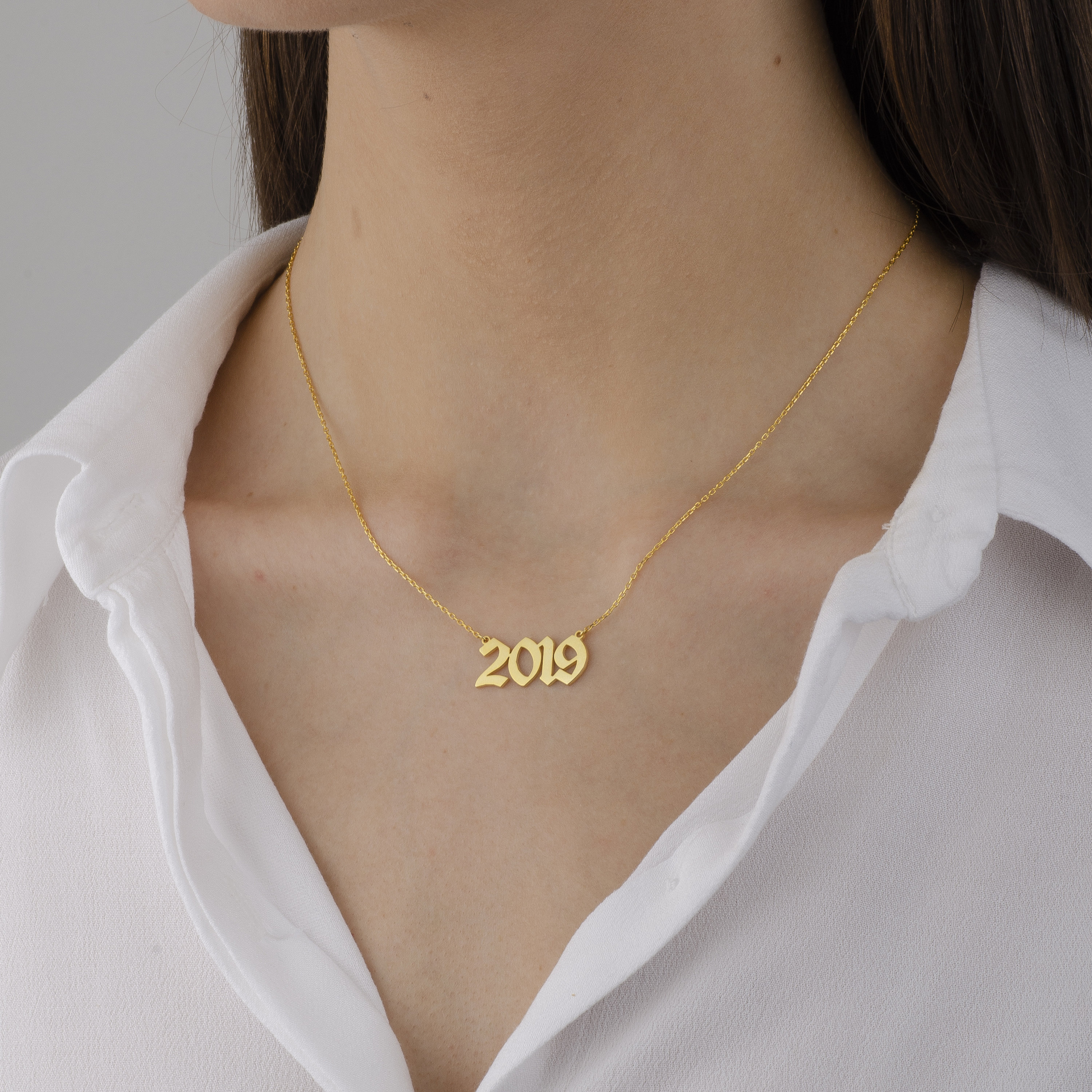 Etsy year necklace Clearance