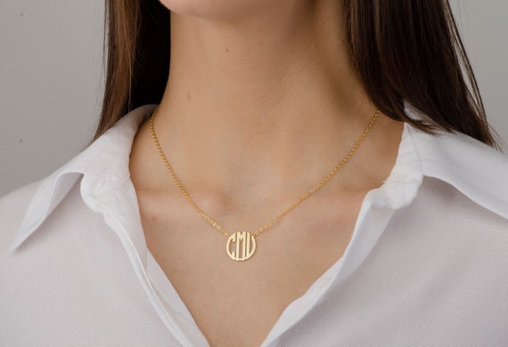 Monogram Initial Necklace