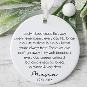 Bereavement Gift Keepsake Memorial Gift Ornament, Condolence Gift for the Loss of a Loved One, Sympathy Gift, Remembrance Gift • Send a Gift