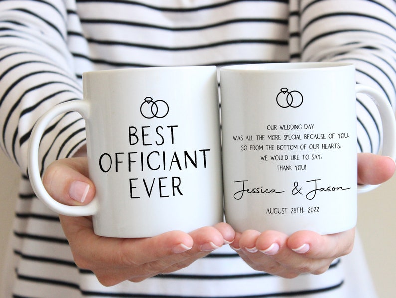 Wedding Officiant Gift Officiant Mug Best Officiant Ever Etsy