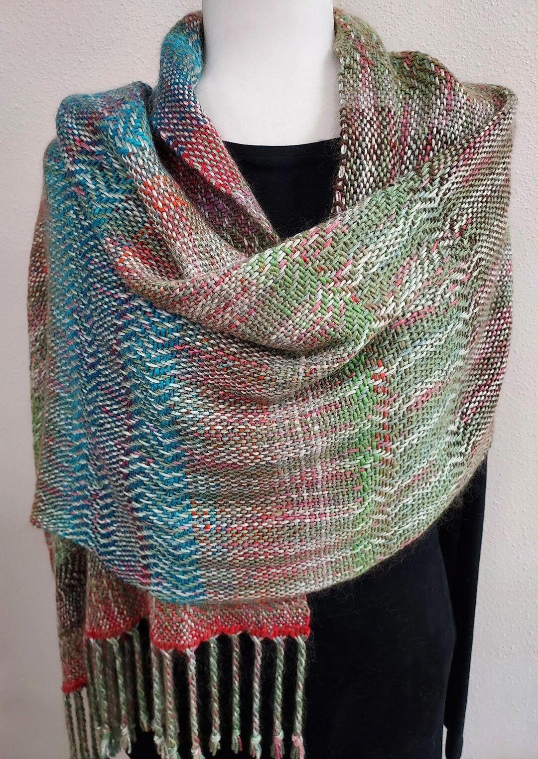 Grandmother's Country (No.5) Chiffon Shawl