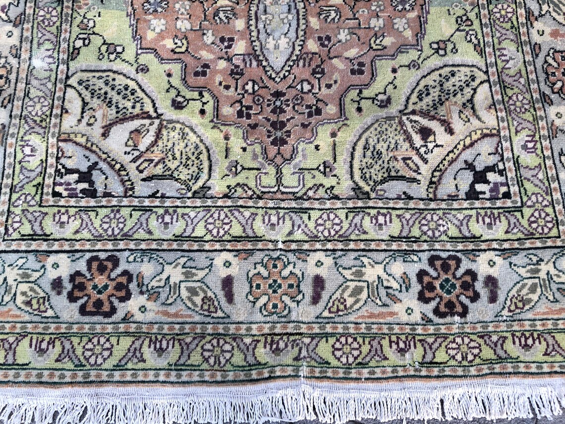 Türkischer Teppich 4x6 Orientalischer Teppich Vintage | Etsy