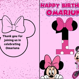 Minnie Mouse Coloring Book With Colored Cover - Etsy