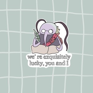 Exquisitely Lucky Hollow Knight Sticker