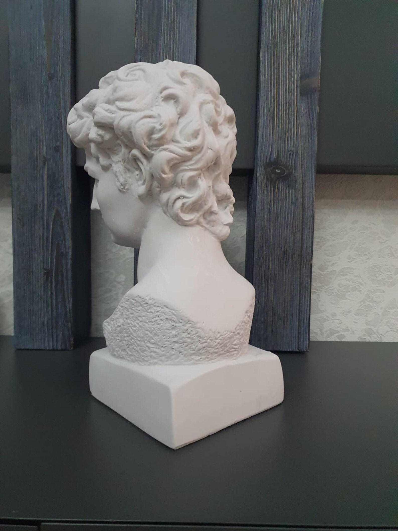 David Sculpture /pop Art Sculpture Bust/ Sculpture Handmade Etsy