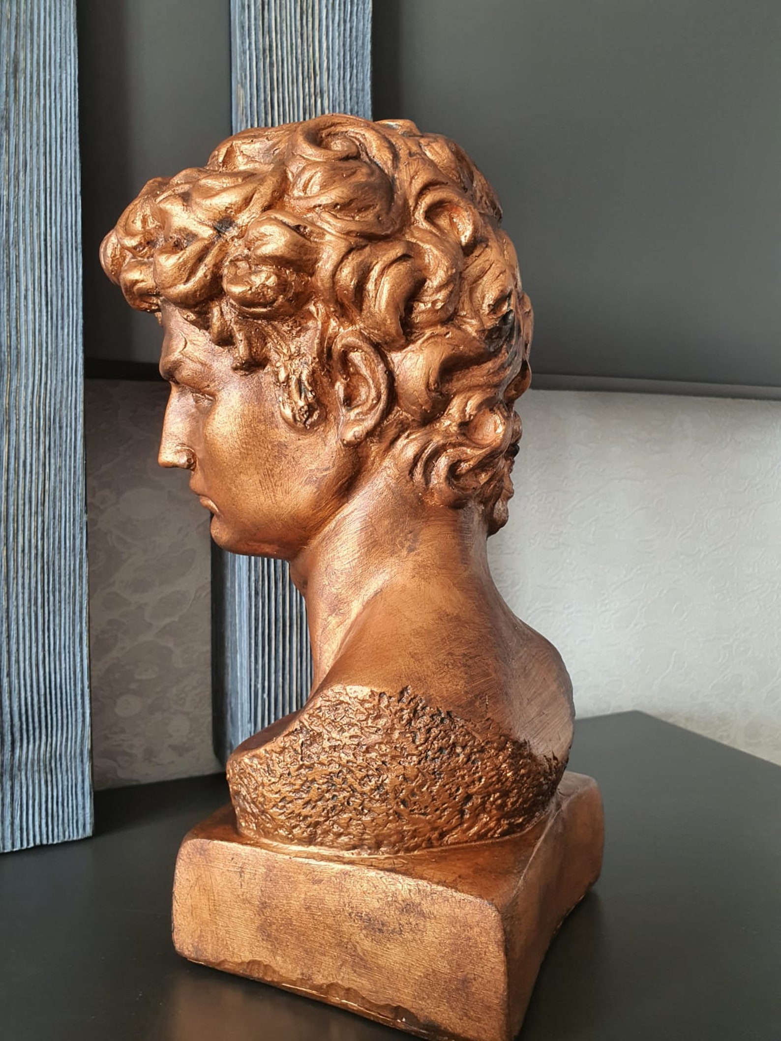 David Sculpture /pop Art Sculpture Bust/ Sculpture Handmade Etsy