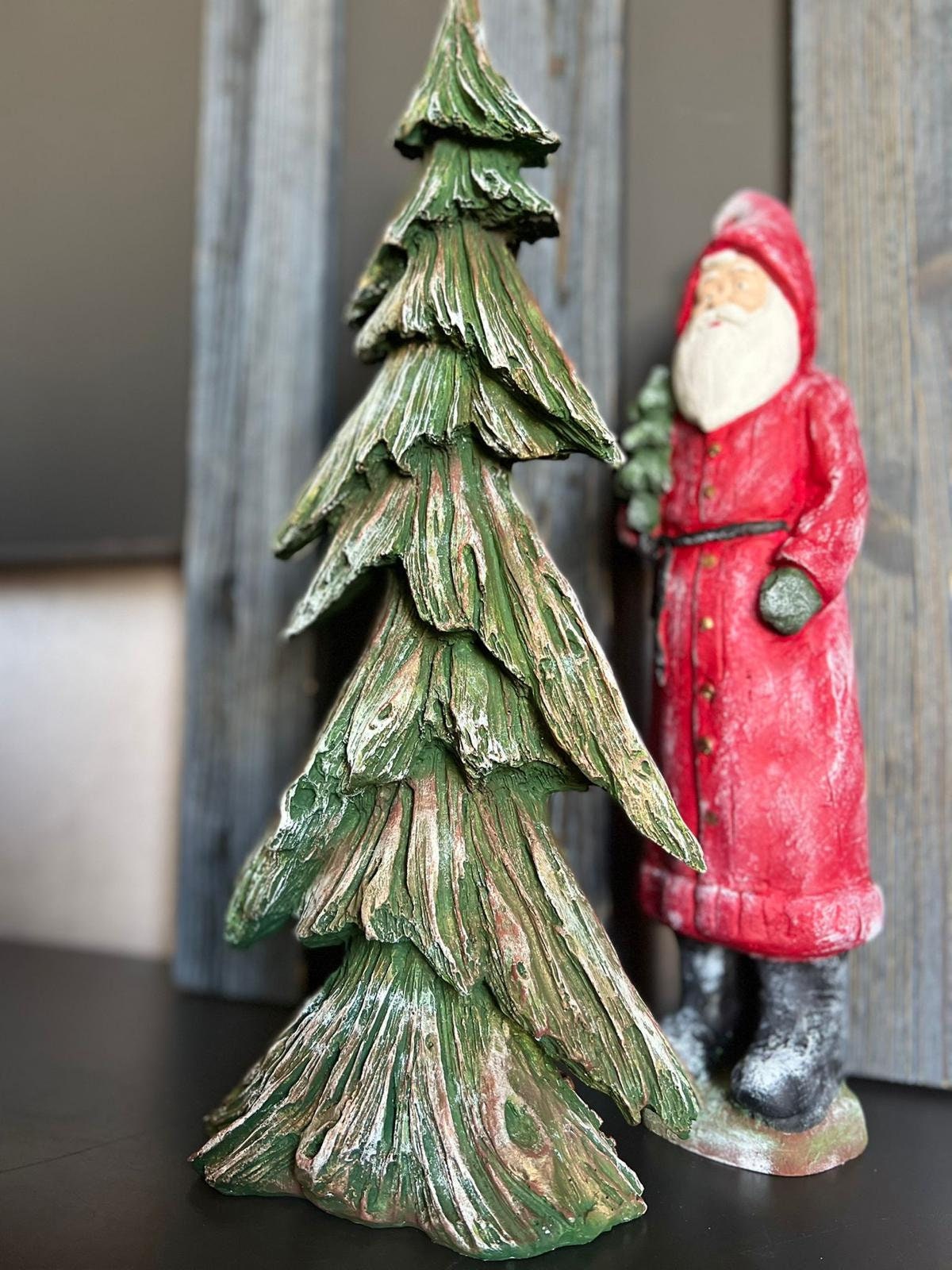 Pine Tree Christmas Pine Tree Decor Pine Tree Statue Etsy