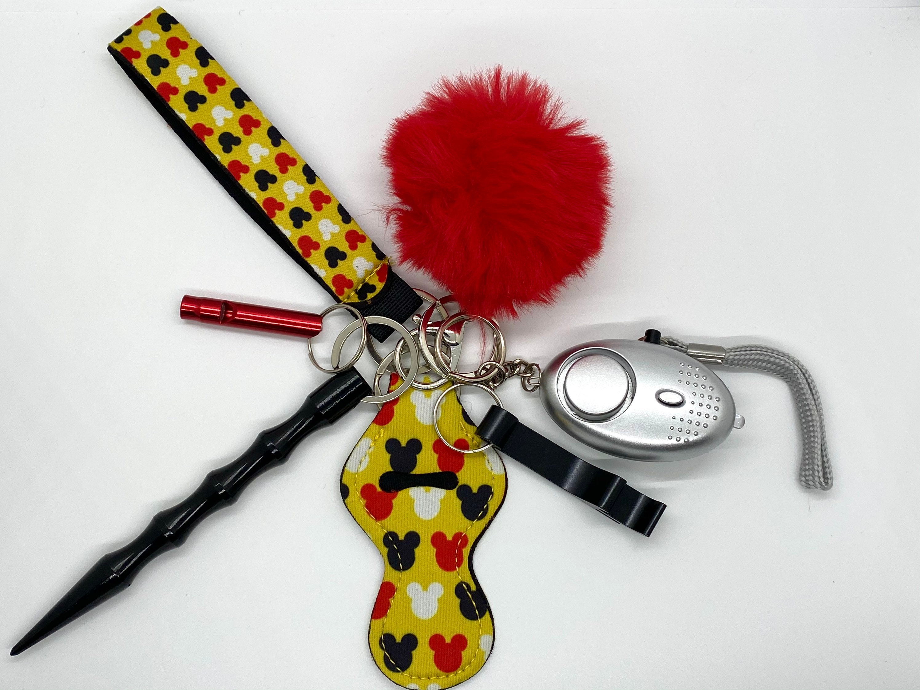 7 piece custom safety keychain Etsy