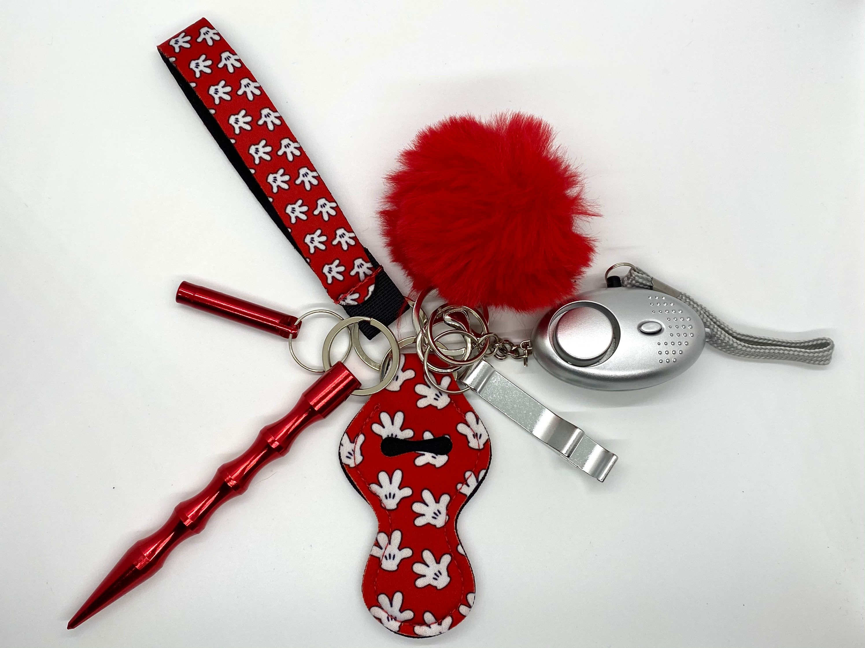 7 piece custom safety keychain Etsy