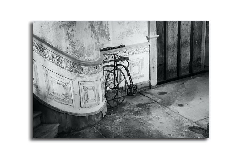 The Bicycle fine Art Photography Metal Print Etsy