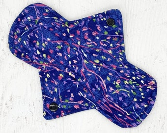 Reusable Menstrual Pad - Confetti | Cloth Pad | Washable Pad | Period Pad | Sanitary Pad | Reusable Pantyliner