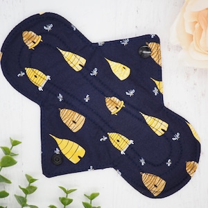 Reusable Menstrual Pad - Bees in my Pants | Cloth Pad | Washable Pad | Period Pad | Sanitary Pad | Reusable Pantyliner | Mama Cloth
