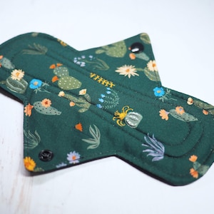 Reusable Menstrual Pad - Desert Bloom | Cloth Pad | Washable Pad | Period Pad | Sanitary Pad | Reusable Pantyliner