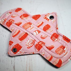 Reusable Menstrual Pad - Sugar Rush | Cloth Pad | Washable Pad | Period Pad | Sanitary Pad | Reusable Pantyliner