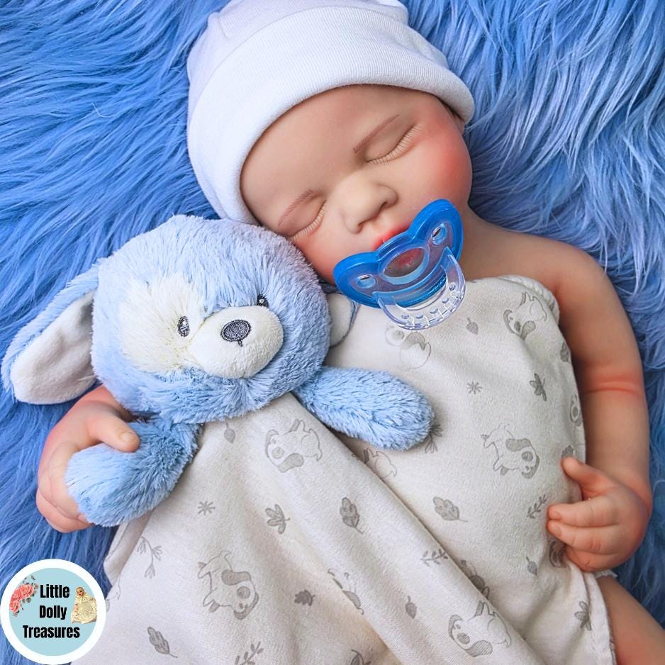 9.8 Inch Full Silicone Reborn Baby Doll - Realistic Newborn With Skeleton Anatomically Correct