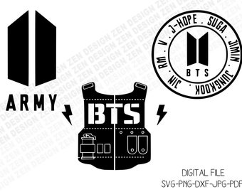 Bts Svg Etsy