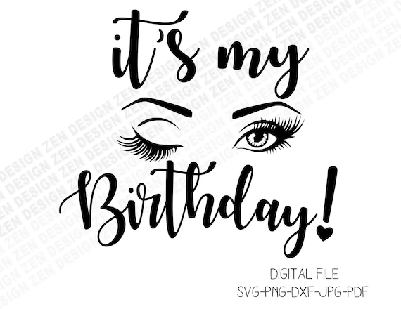 I'm The Birthday Girl SVG, svg, birthday svg, cricut cutting, birthday girl  svg, my birthday svg, happy birthday svg, girly