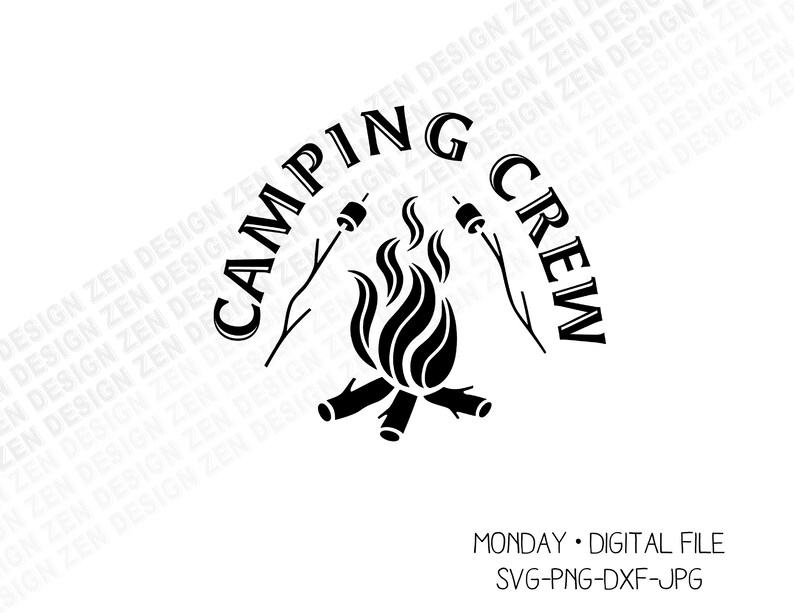 Download Camping Svg Silhouette Cricut Cut Files Camp Fire Svg Camping Crew Svg Marshmallow Svg Vector Files Clip Art Image Files Craft Supplies Tools Vadel Com