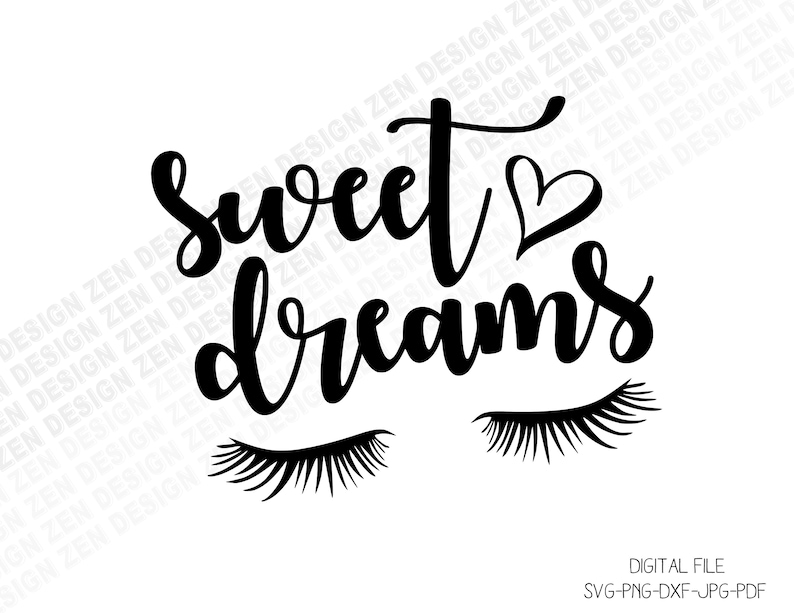 Sweet Dreams Svg Sleepover Squad Svg Sleepover Svg | Etsy