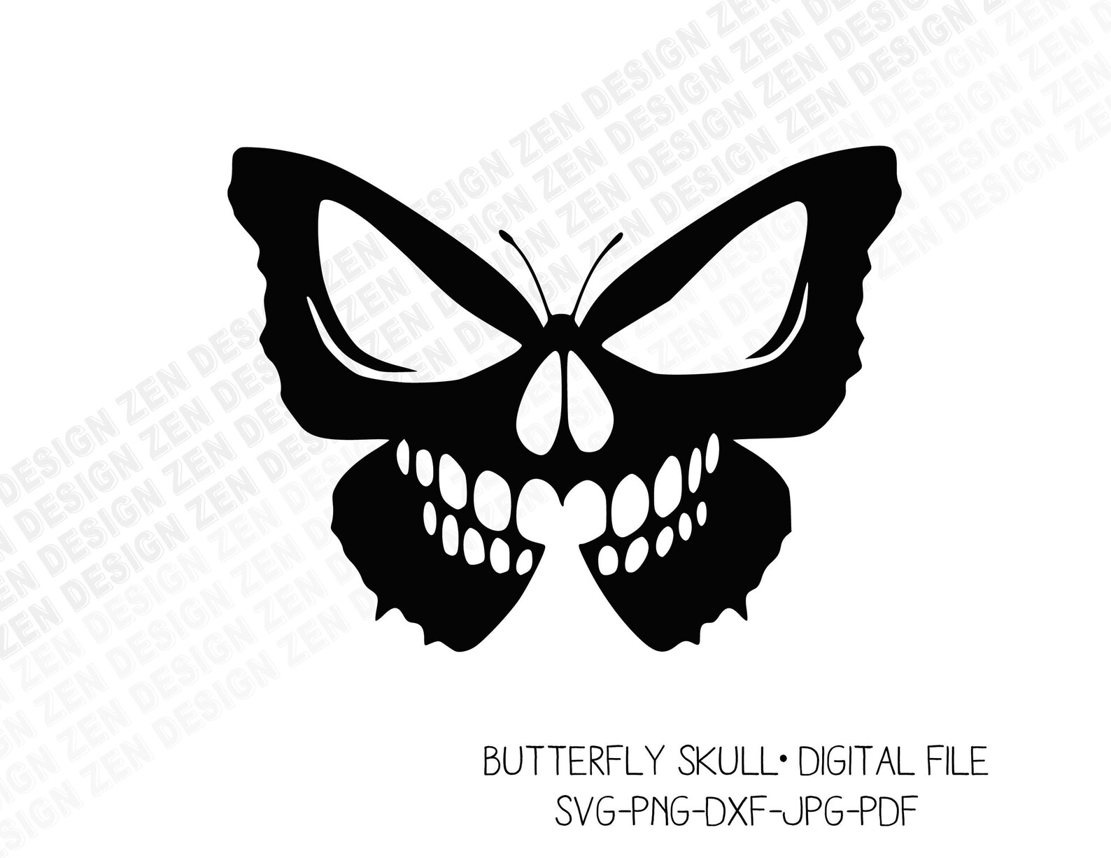 Free Free 199 Butterfly Skull Svg SVG PNG EPS DXF File