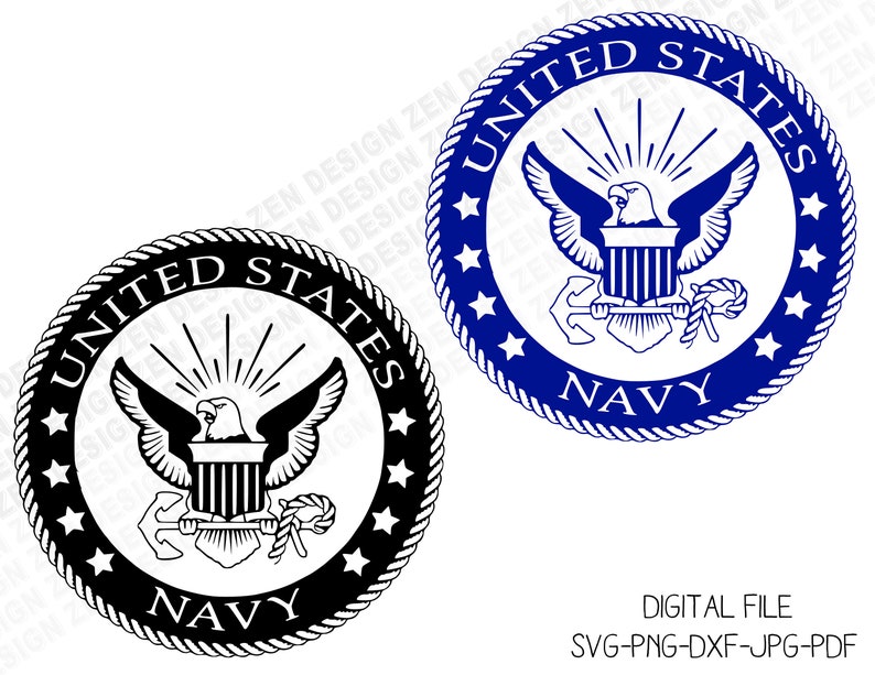 Download US Navy Svg Bundle US Military Svg United States Svg US | Etsy