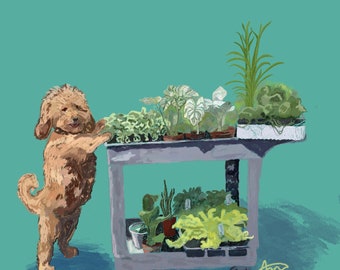 Retrato digital de mascotas