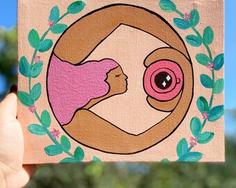 A Girl and Her Coffee