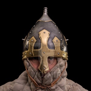 Helmet from Giecz / viking helmet / great for reenactment / viking style
