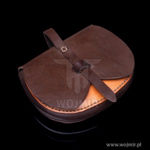 Viking / LARP purse, bag, belt pouch, reenactment, made by Wojmir